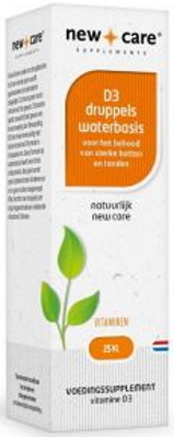 New Care Vitamine D3 druppels waterbasis 25ml