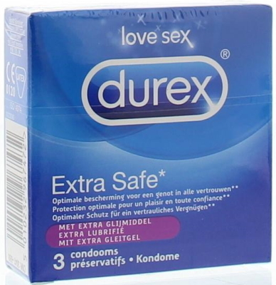 Durex Extra Safe Condooms 3 stuks