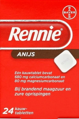 Rennie Anijs 24 kauwtabletten