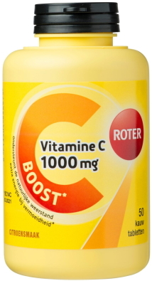 Roter Vitamine C 1000mg Boost 50 kauwtabletten citroen