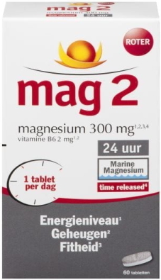 Roter mag 2 24 uur 60 tabletten