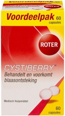 Roter Cystiberry 60 capsules