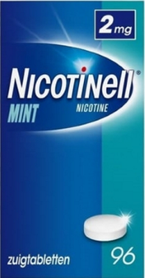 Nicotinell Zuigtabletten 2mg Mint 96 stuks
