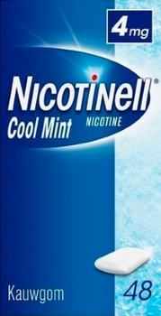 Nicotinell Kauwgom 4mg Cool Mint 48 stuks