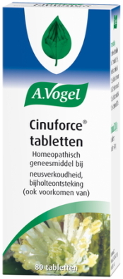A. Vogel Cinuforce tabletten 80 stuks
