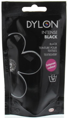 Dylon Textielverf Handwas Intense Black 50 gram