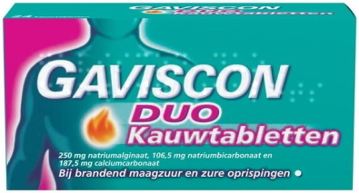 Gaviscon Duo 48 kauwtabletten