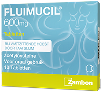 Fluimucil Tabletten 600mg 10 stuks