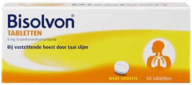 Bisolvon 8mg 50 tabletten