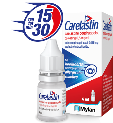 Carelastin Oogdruppels 0,5mg/ml Azelastine 6ml