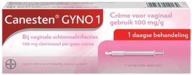 Canesten Gyno 1 Crème 5 gram