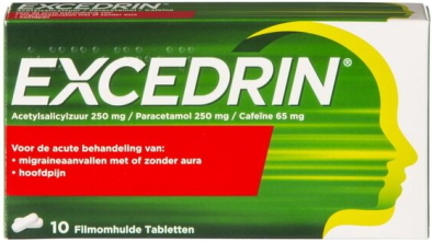 Excedrin 10 tabletten