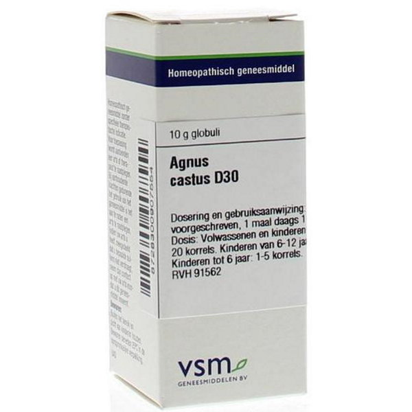 VSM Agnus castus D30 globuli 10 gram
