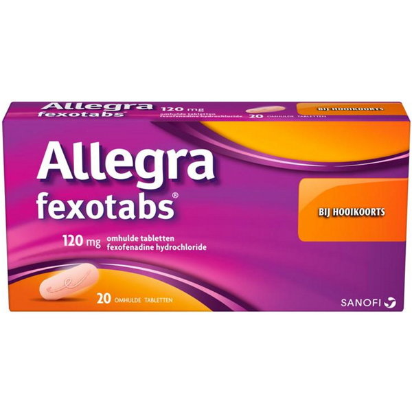 Allegra Fexotabs 20 tabletten