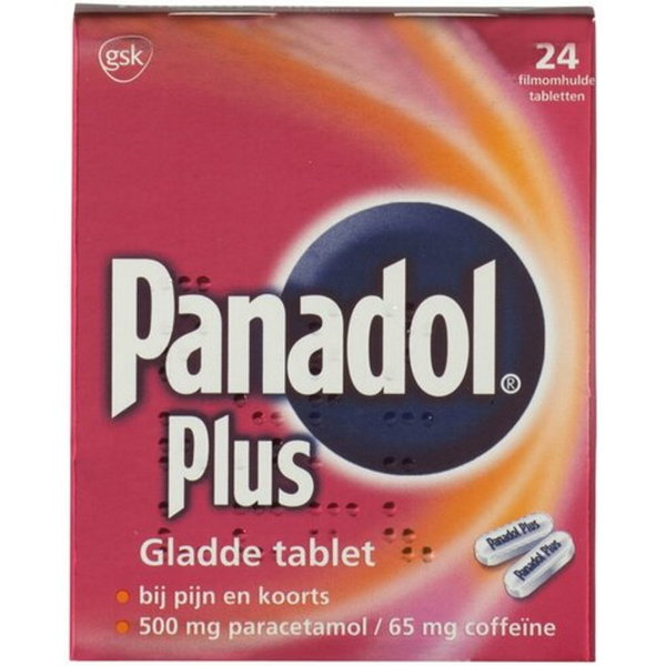 Panadol Plus 24 gladde tabletten