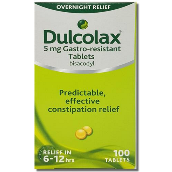 Dulcolax Bisacodyl 5 mg 100 maagsapresistente tabletten