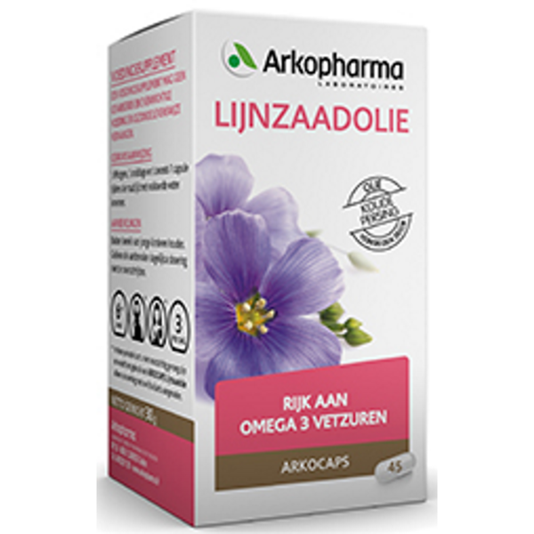 Arkopharma Arkocaps Lijnzaadolie 45 capsules