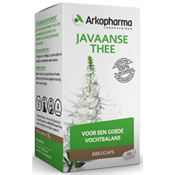 Arkopharma Arkocaps Javaanse Thee Koemis Koetjing 45 capsules