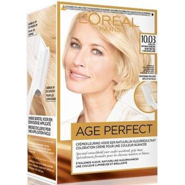 L'Oréal Paris Excellence Age Perfect Haarkleuring  10.03 Licht Natuurlijk Goudblond