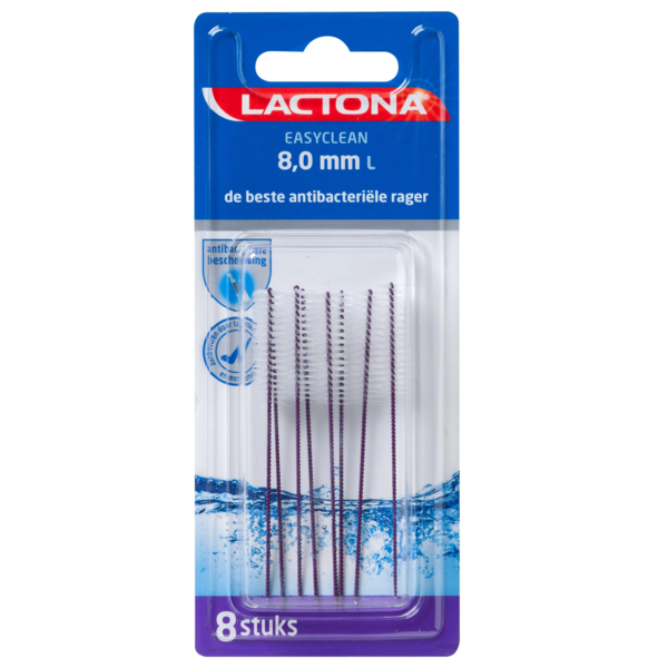 Lactona Ragers EasyClean 8,0 mm L 8 stuks