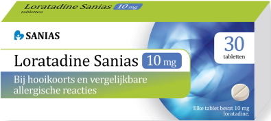 Sanias Loratadine 10mg 30 tabletten