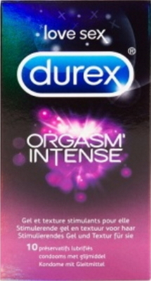 Durex Orgasm' Intense Condooms 10 stuks